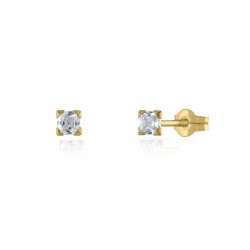 Pendientes oro 18k bebe...