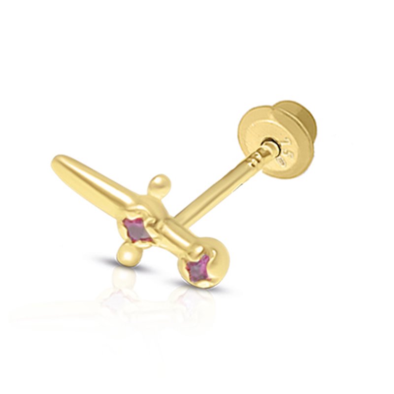 Piercing Espada en Oro 9K Piercing Espada en Oro 9K